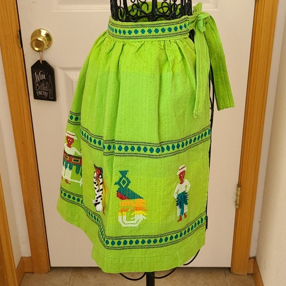 Retro Apron, child size - Picture 2 of 5